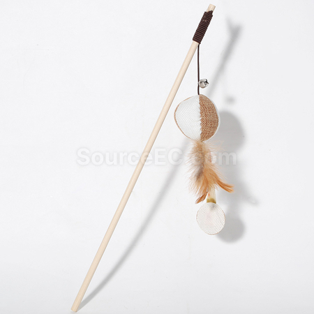 Customization Customized Solid Wood Cat Teaser Corporate Gifts