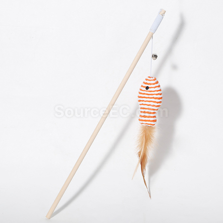 Customization Customized Solid Wood Cat Teaser Corporate Gifts