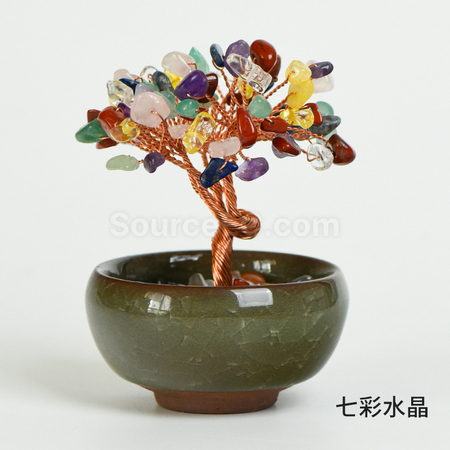 Customization Bonsai Crystal Tree Corporate Gifts