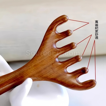 Customization Wooden Massager Comb Corporate Gifts
