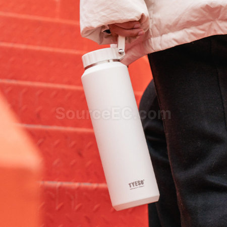 Customization High-Value Easy-Pull Design Large-Capacity Handle Sports Water Bottle Corporate Gifts