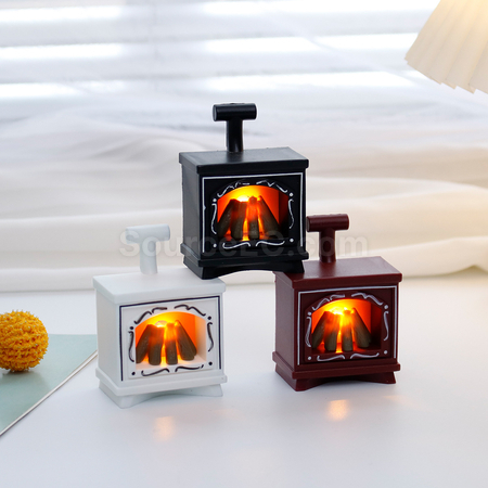Customization Small Fireplace Mini Candle Light Corporate Gifts