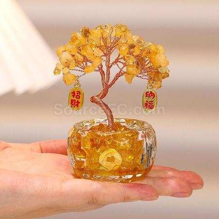 Customization Bonsai Crystal Tree Corporate Gifts