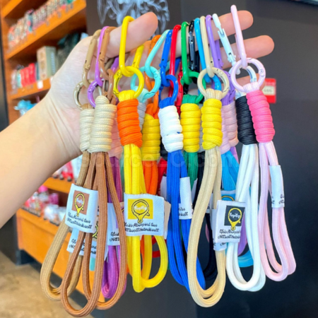 Customization Weaving rope lanyard keychain Corporate Gifts