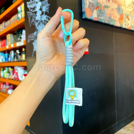 Customization Weaving rope lanyard keychain Corporate Gifts