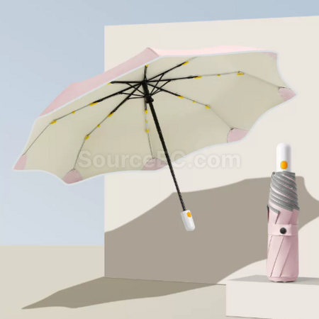 Customization Round-corner fully automatic folding umbrella Corporate Gifts