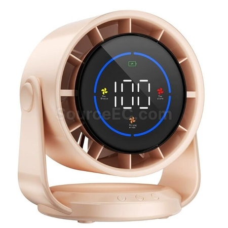 Customization Desktop Shaking Digital Display Fan Corporate Gifts