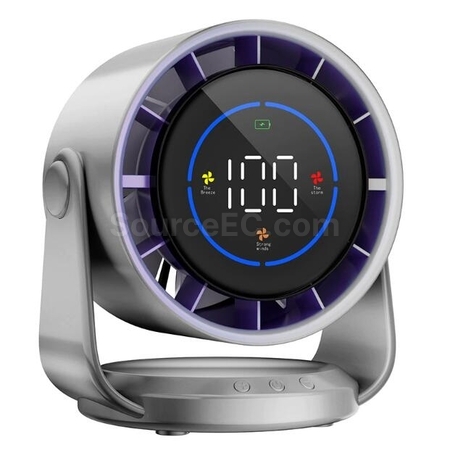 Customization Desktop Shaking Digital Display Fan Corporate Gifts