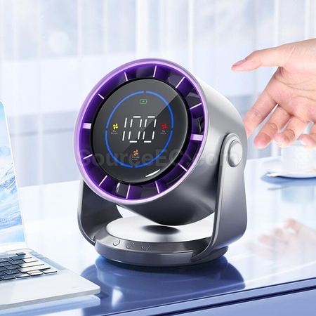 Customization Desktop Shaking Digital Display Fan Corporate Gifts
