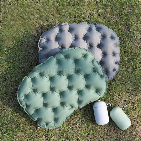 Customization Portable And Easy To Store Travel Thickened Inflatable Seat Cushion Corporate Gifts