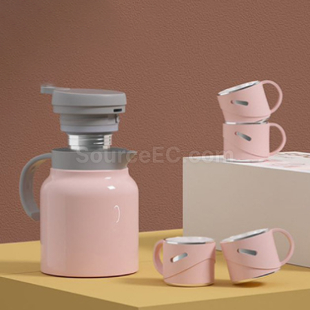 Customization Business Vacuum Stainless Steel Kettle Cup Gift Set Corporate Gifts