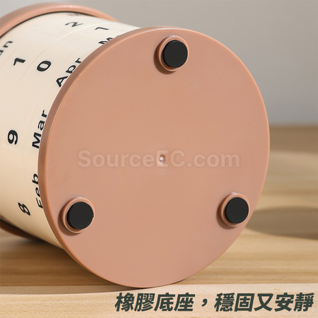 Customization Potted Plant Rotating Wheel Perpetual Calendar Corporate Gifts