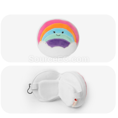 Customization Travel portable eye mask and neck pillow Corporate Gifts