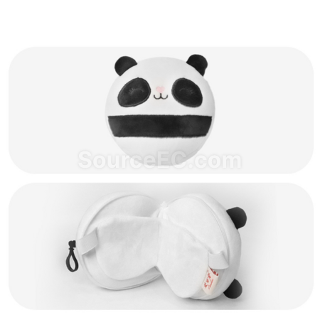 Customization Travel portable eye mask and neck pillow Corporate Gifts