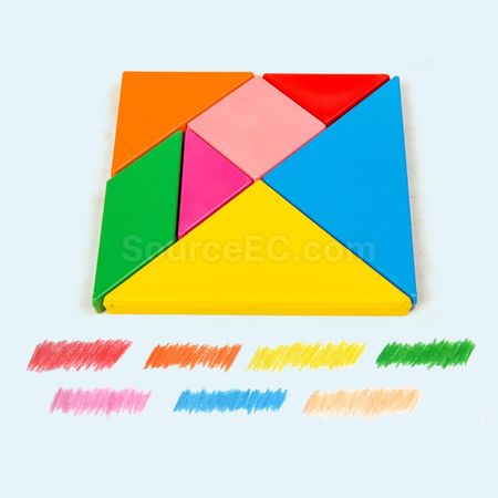 Customization Tangram Crayon Corporate Gifts