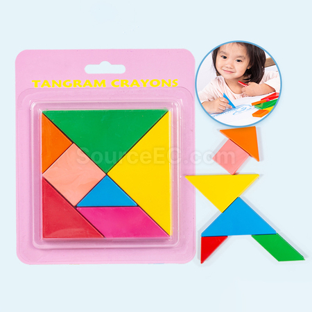 Customization Tangram Crayon Corporate Gifts