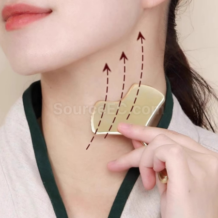 Customization 304 Stainless Steel Metal Toothed Scraping Board Corporate Gifts