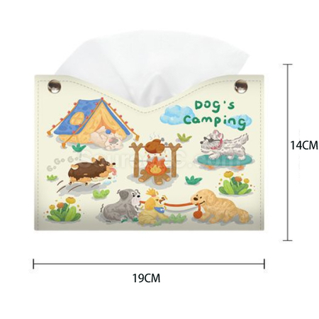 Customization PU Tissue Box Corporate Gifts