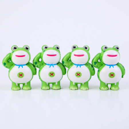 Customization Salute Frog Stress - relieving Squeeze Toy Corporate Gifts