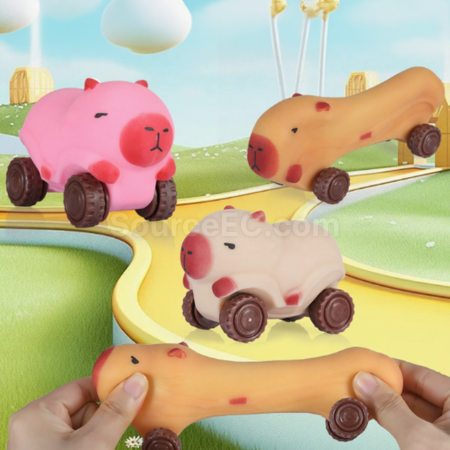 Decompression Kapibarara Car Squishy Toy