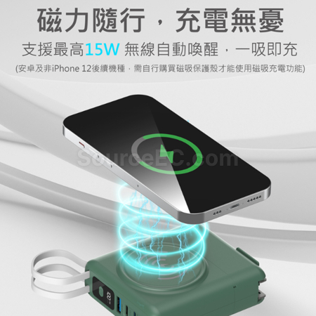 Customization 30W Multi-Function 3-in-1 Mobile Power Bank(BSMI certificate) Corporate Gifts