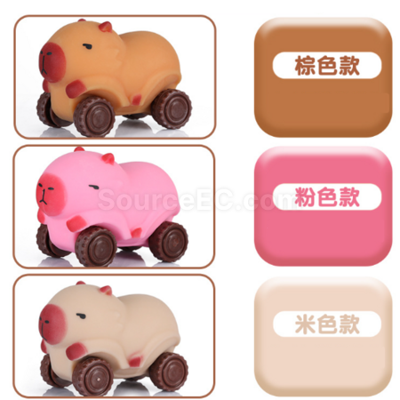 Customization Decompression Kapibarara Car Squishy Toy Corporate Gifts