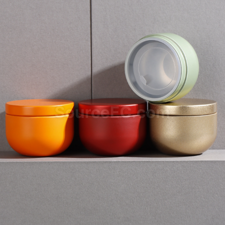 Tinplate tea canister