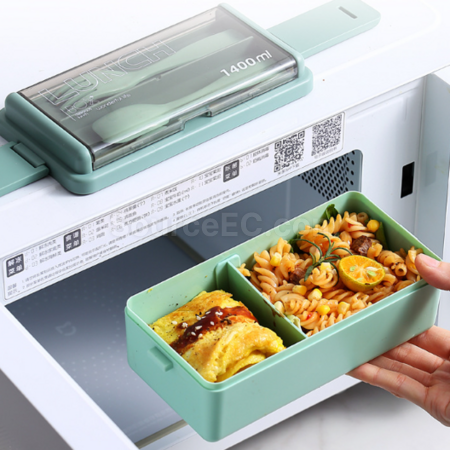 Customization Double-layer lunch box (with tableware) Corporate Gifts