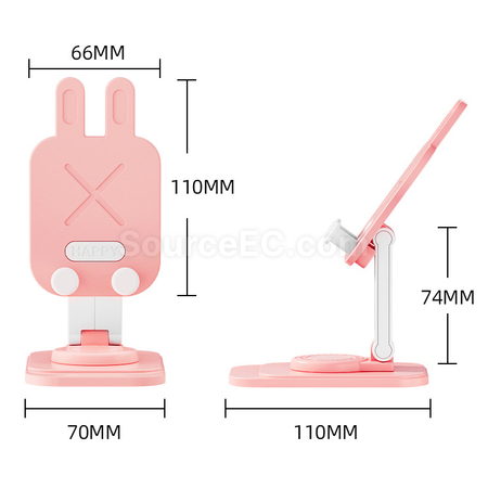 Customization Rabbit Foldable Phone Stand Corporate Gifts