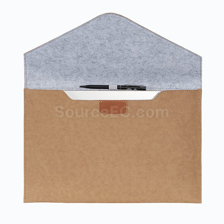 Customization Kraft Paper Notebook Liner Bag Corporate Gifts