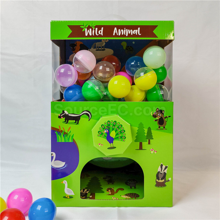 Customization Cardboard Gashapon Machine Corporate Gifts
