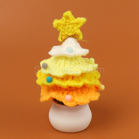 Customization Christmas Tree Potted Ornament Corporate Gifts