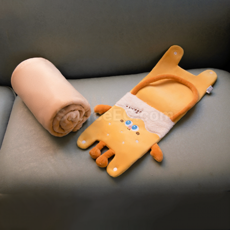 Customization Cartoon pillow and blanket 2-in-1 Corporate Gifts