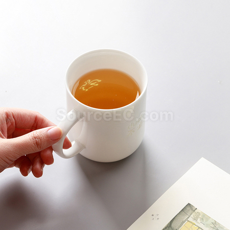 Customization Light-transmitting Ceramic Mug Corporate Gifts