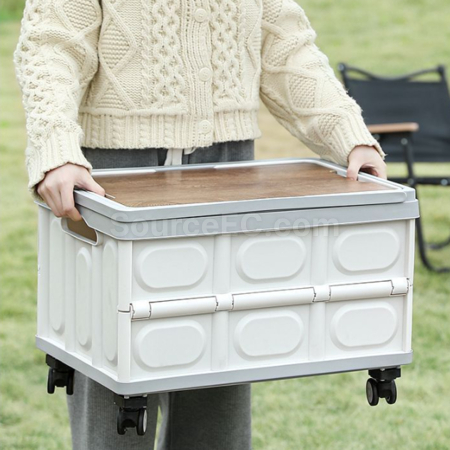 Customization Outdoor Portable Folding Trolley Storage Box Corporate Gifts