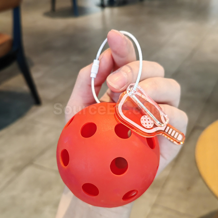 Customization Pickleball Keychain Corporate Gifts