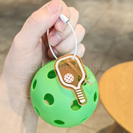 Customization Pickleball Keychain Corporate Gifts