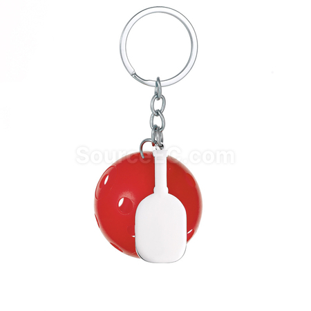 Customization Pickleball Keychain Corporate Gifts