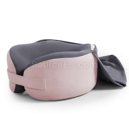 Customization Collapsible hooded U-shaped neck pillow Corporate Gifts