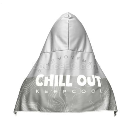 Customization Cool-feeling Sun-protective Hooded Cloak Towel Corporate Gifts