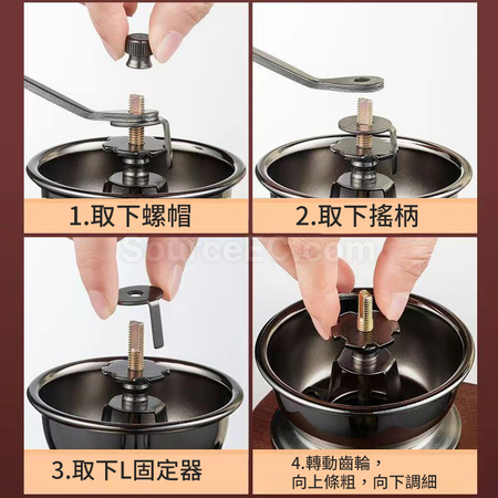 Customization Vintage Hand-cranked Coffee Grinder Corporate Gifts