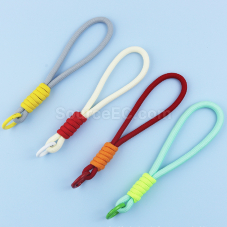 Customization Weaving keychain phone lanyards Corporate Gifts