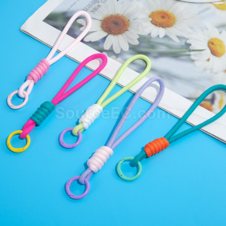 Customization Weaving keychain phone lanyards Corporate Gifts