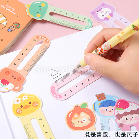 Customization Bookmark With Ruler Corporate Gifts