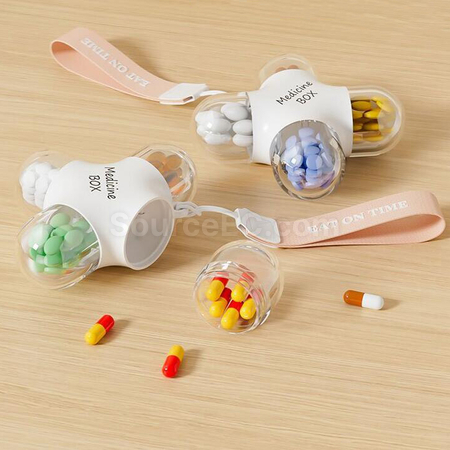 Customization Portable pill box Corporate Gifts