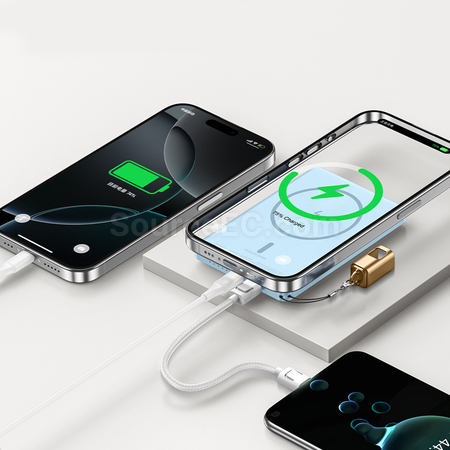 Customization Ultra-thin Magnetic Wireless Power Bank Corporate Gifts