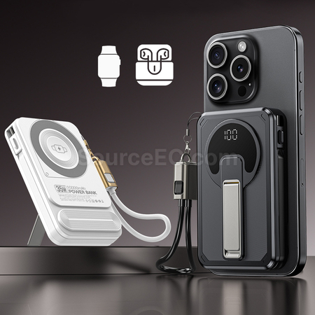 4-in-1 Magnetic Power Bank