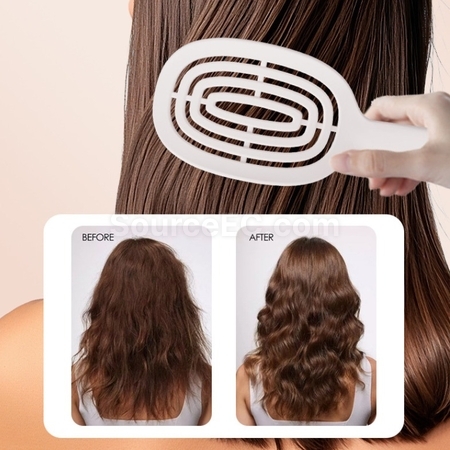 Customization Fluffy Massage Air Cushion Self-Cleaning Hair Brush Corporate Gifts