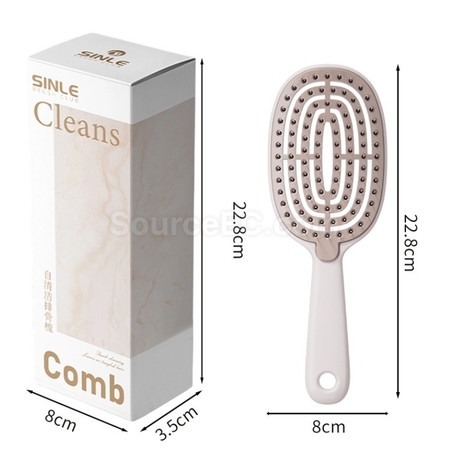 Customization Fluffy Massage Air Cushion Self-Cleaning Hair Brush Corporate Gifts