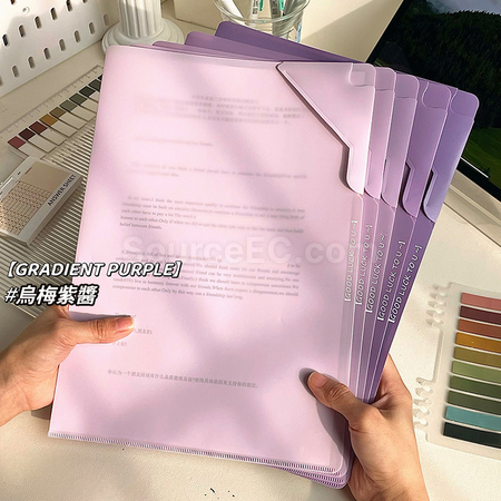 Customization A4 Divider File Folder Corporate Gifts